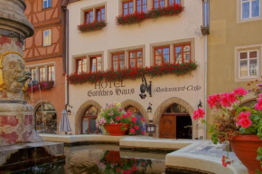 Historik Hotel Gotisches Haus garni Rothenburg Ob Der Tauber